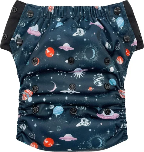 Vista 39 de EcoAble Pañal de entrenamiento reutilizable para ir al baño con inserto, pantalones de entrenamiento de tela diurna para niños pequeños y niños
