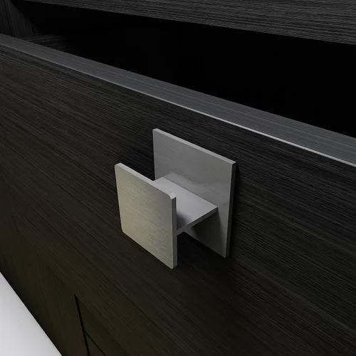 Vista 2 de HRX - Manija de puerta autoadhesiva para puerta, fácil de instalar, sin tornillos, despegar y pegar en vidrio, madera, metal, plástico, perilla