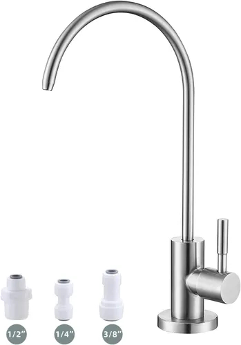Vista 8 de Grifo de agua potable, grifo de filtro de agua para fregadero fácil de instalar, grifos de ósmosis inversa sin plomo para fregadero de barra