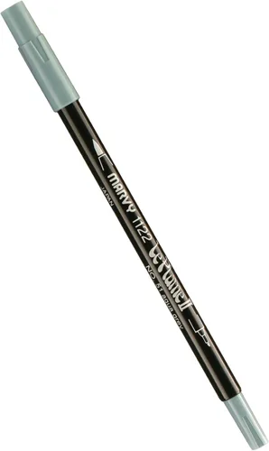 Vista 81 de Uchida 1122-C-3 Marvy Extra Fine Tip Le Plume II Rotulador de doble punta, azul
