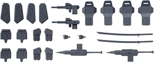 Vista 13 de HG Boundary Battlers - Juego de armas, escala 1/72, modelo de plástico codificado por