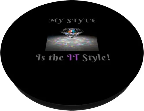 Vista 2 de My Style-Diamond PopSockets PopGrip estándar