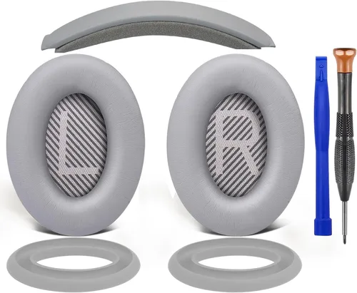 Vista 9 de SOULWIT Kit de repuesto para Bose QC35/QC35 ii - Negro