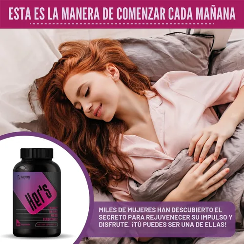 Vista 2 de Potenciador de Libido Femenino para Mujeres - Aumenta la Pasión, el Deseo y la Emoción - Alivia el Estrés, Reduce la Sequedad y Aumenta