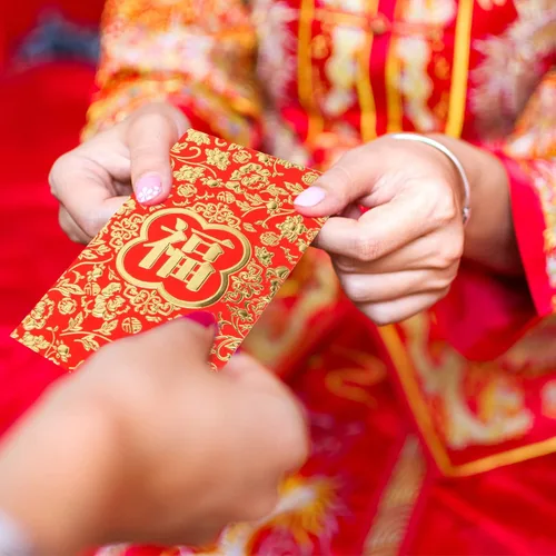 Vista 6 de VGOODALL Sobres rojos de año nuevo chino, paquetes rojos Hong Bao 2026, sobres de regalo de dinero de la suerte para el año lunar chino, festival
