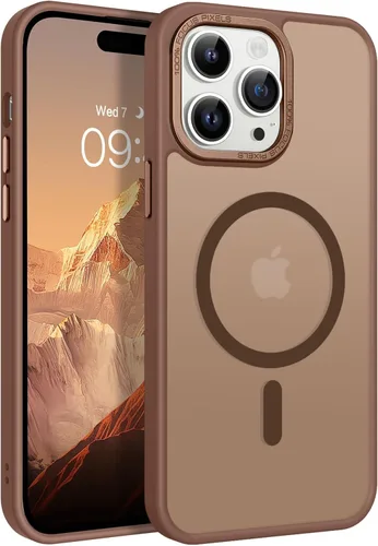 Vista 18 de BENTOBEN Funda magnética para iPhone 14 Pro [compatible con Magsafe] translúcida mate 14 Pro, delgada, a prueba de golpes, para mujeres, hombres