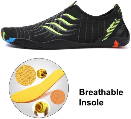 Vista 5 de Padgene Men Women Barefoot Water Shoes Quick Dry Unisex Aqua Shoes