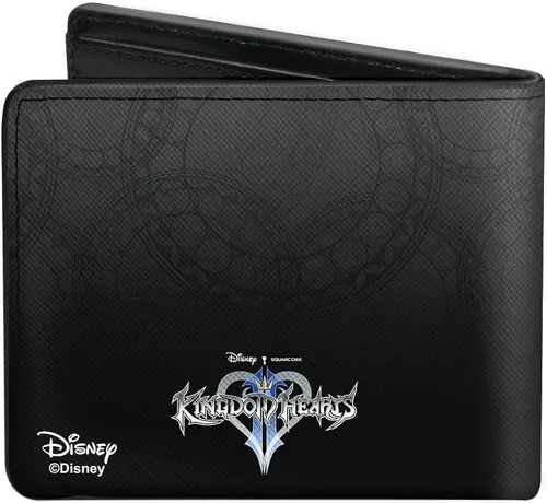 Vista 2 de Buckle-Down Kingdom Hearts II Master Form SoraGoofy PoseLogo Gris Fade, Multicolor, Tamaño estándar
