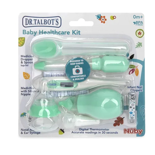 Vista 8 de Dr. Talbot's Kit completo de cuidado de la salud de la guardería para bebé, 7 piezas