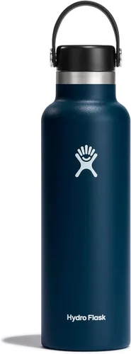 Vista 28 de Hydro Flask Botella de agua – Acero inoxidable aislado – Antiderrames, a prueba de fugas en 21 oz Tonal Trillium