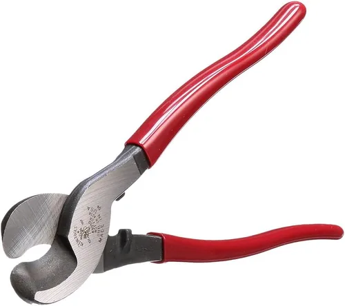 Vista 8 de Klein Tools 63050-EINS Cortador de Cable Aislado para Electricistas, Fabricado en Estados Unidos, Corta Aluminio, Cobre Suave y Cable
