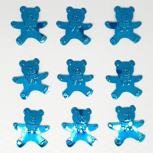 Vista 3 de Confeti Oso de peluche Cielo azul - Paquete al por menor #9432 QS0