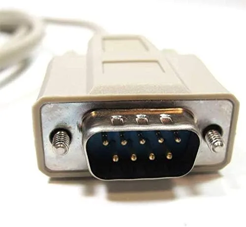 Vista 3 de SF Cable, Cable de extensión serie DB9 M/F RS232 de 1 pie