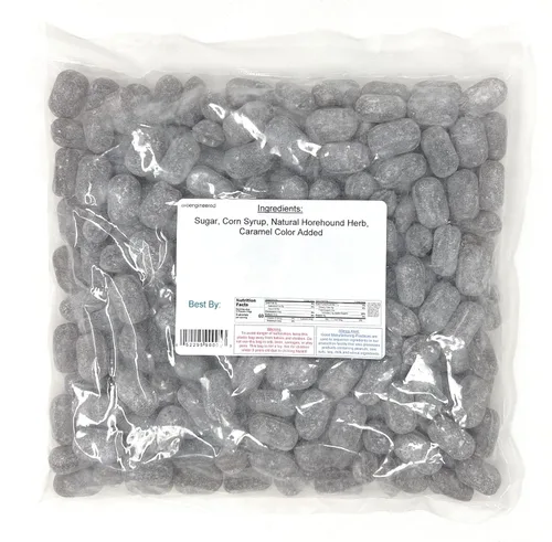 Vista 2 de Claeys Gotas de caramelo lijadas, Horehound, 2 libras