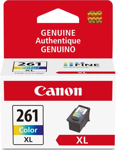 Vista 10 de Canon Ink CL-261XL Amr - Tinta para impresora, extragrande, multicolor (paquete de 2)