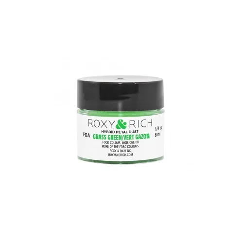 Vista 14 de Roxy & Rich - Polvo híbrido de pétalos en polvo, color alimentario, volumen de 0.3 fl oz, color azul bebé