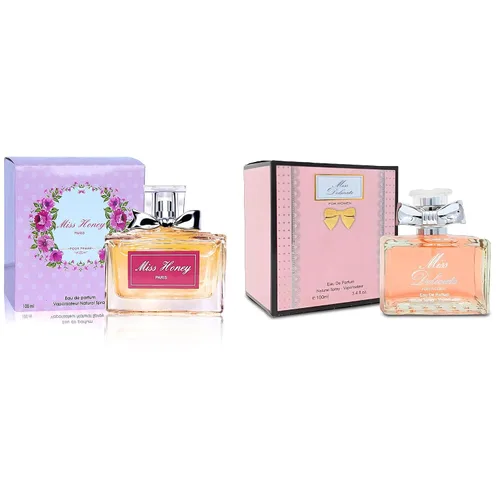 Vista 10 de AFLUXE Perfume de Mujer Catch Love & Fantastic Set Eau de Parfume Spray de Larga Duración Eau de Toilette Fresca para Mujeres 3.4 fl oz Cada Una