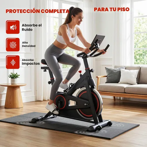 Vista 5 de Walking Pad Treadmill Mat for Carpet Floors,55x24 Hardwood Floor Protection