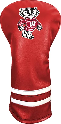 Vista 65 de Team Golf NCAA Vintage Driver Golf Club Headcover (Printed), Form Fitting Design, Retro Design with Fleece Lining for Extra Club Protection