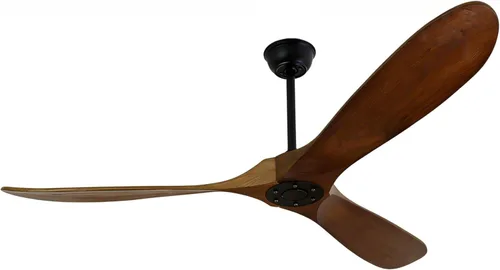 Vista 8 de Ventilador de techo para exteriores de 60 pulgadas, negro mate Cuchillas negras-negro mate