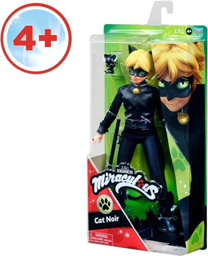 Vista 7 de Muñeca de moda Miraculous P50002 Gato Negro