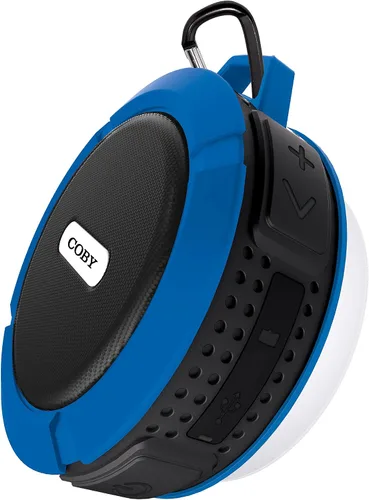 Vista 8 de Altavoz de ducha Bluetooth, ventosa, mosquetón, IPX5 resistente al agua Negro