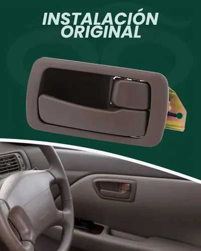 Vista 5 de SCITOO Manija de puerta interior compatible con Toyota 1992-1996 para Camry Brown Interior Conductor Izquierdo Pasajero Interior Derecha Interior 4