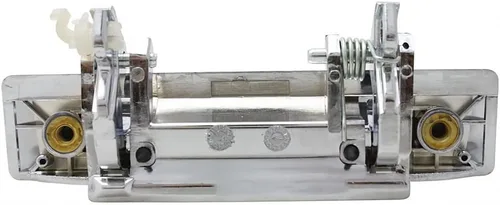 Vista 2 de KarParts360 Para Toyota Pickup 1984 85 86 87 1988 Manija de puerta exterior delantera, lado del conductor cromada con orificio para llave Trim