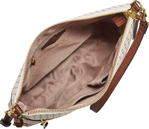 Vista 4 de Bolsa bandolera grande para mujer Fossil Fiona