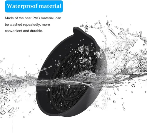Vista 3 de Bittwee 2 piezas Posavasos para tazas de automóvil, alfombrillas de silicona para botellas de agua para vehículos, antideslizantes, impermeables