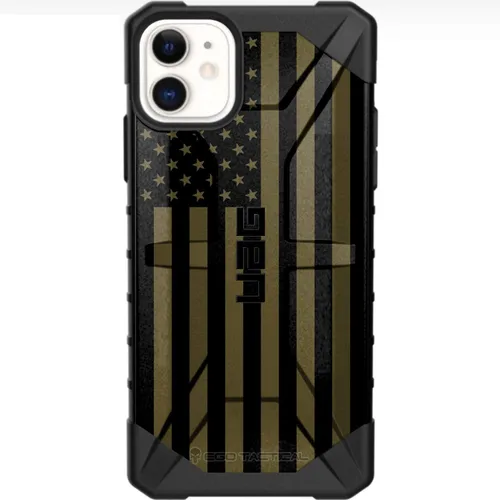 Vista 13 de EGO TACTICAL Limited Edition UAG Urban Armor Gear case Compatible with iPhone 12 Mini [5.4" Screen] A-10 Warthog