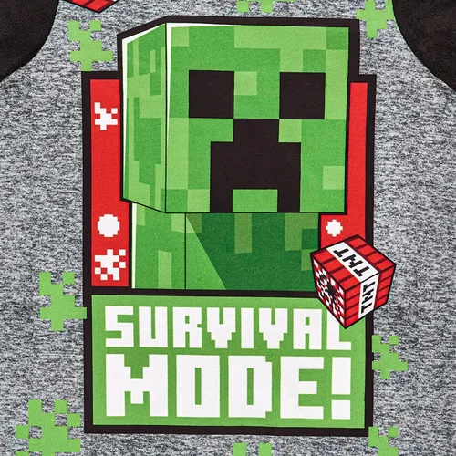 Vista 4 de Minecraft - Conjunto de pijama grande para niños