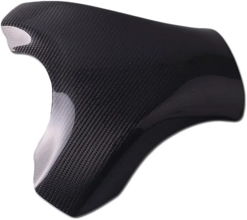 Vista 3 de Protector de la cubierta del tanque de combustible de fibra de carbono para Kawasaki Ninja ZX10R 2008 2009 2010
