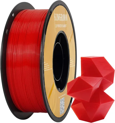 Vista 50 de Kingroon Paquete de filamento PLA de alta velocidad para impresora 3D de 1.75 mm, filamento rápido para impresora 3D para impresión hiper rápida