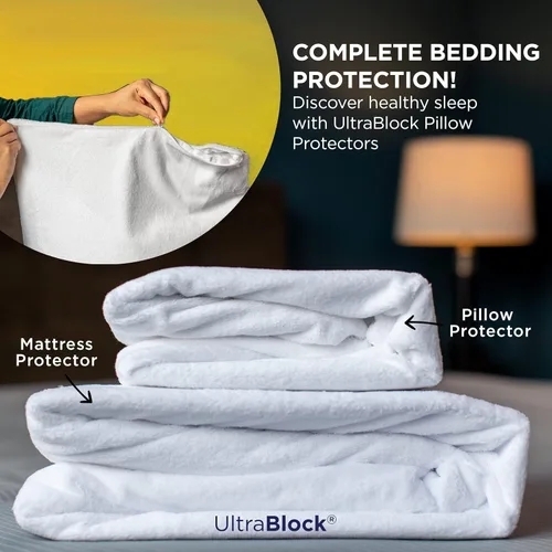 Vista 9 de Protector de colchón impermeable UltraPlush Premium – Funda muy suave y silenciosa, otro, Completo
