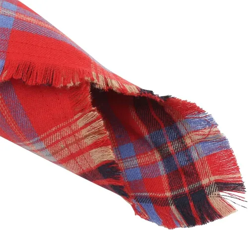 Vista 3 de Bandana de Navidad para perro, a cuadros, reversible, triangular, baberos, bufanda, accesorios para perros, gatos, mascotas y animales