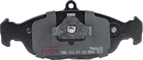 Vista 3 de Garage-Pro Juego de pastillas de freno compatible con Jaguar XJ12 1995-1996, Jaguar XJR 1995-1997, Jaguar XJS 1995-1996, Jaguar XJ6 1995-1997