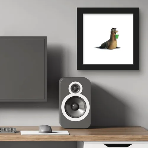 Vista 6 de Trends International Gallery Pops Disney Pixar Finding Dory - Póster de pared de Gerald, 12.00 x 12.00 pulgadas, versión de marco negro