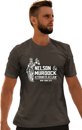 Vista 23 de Go All Out Camiseta para adultos de Nelson and Murdock Attorneys at Law