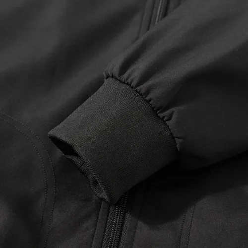 Vista 7 de Chaqueta bomber para hombre, casual, a la moda, ligera, cortavientos al aire libre