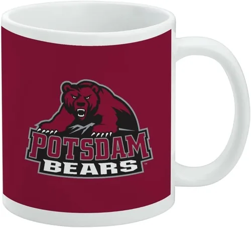 Vista 158 de Taza de cerámica con el logotipo principal de la Universidad Rider, taza de regalo novedosa para café, té y bebidas calientes, 11oz, blanca