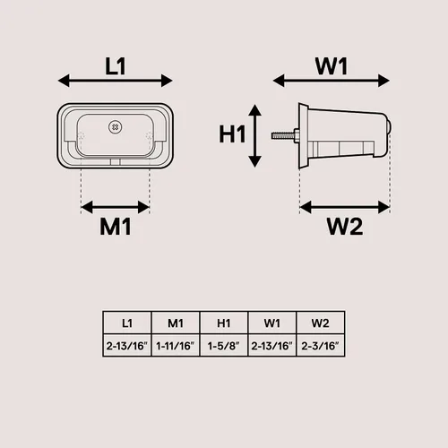 Vista 7 de TRUE MODS Luz LED Negra para Placa de Matrícula para Remolque de Barco [Montaje de Perno] [DOT FMVSS 108] [SAE L] [Impermeable] [12V DC] Lámpara