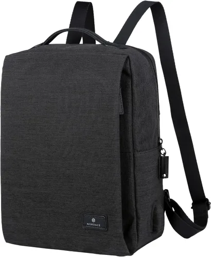 Vista 8 de Nordace Siena II Mini mochila inteligente para uso diario con puerto de carga USB, resistente al agua, elegante mochila para portátil para tareas