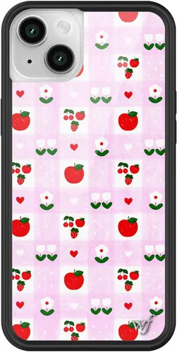 Vista 32 de Fundas Wildflower - Compatibles con Apple iPhone 14 Plus Parachoques protector negro, certificado de prueba de caída de 4 pies, propiedad