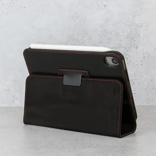 Vista 6 de Casemade Real Leather Case Compatible with iPad mini 7 (A17 Pro) / 6th Gen (2021) - Full-Grain Leather Cover, Auto Sleep/Wake, Dual Stand Position