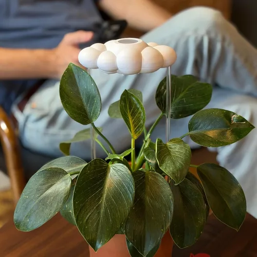 Vista 9 de La Nube Original de Lluvia Goteante para Plantas, Nube de Lluvia para Riego de Plantas, Regalos para Amantes de las Plantas, Regalos para Mujeres