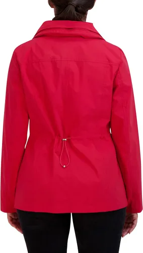 Vista 2 de Cole Haan Women's Short Packable Rain Jacket