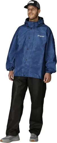 Vista 12 de FROGG TOGGS - Chaqueta impermeable y transpirable para hombre Classic Pro Action para lluvia Azul marino