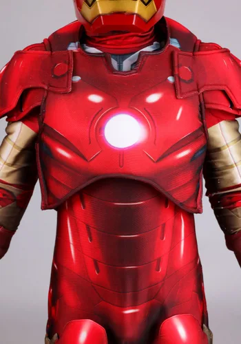Vista 6 de Disfraz Premium de Iron Man para Niño de Marvel Multicolor