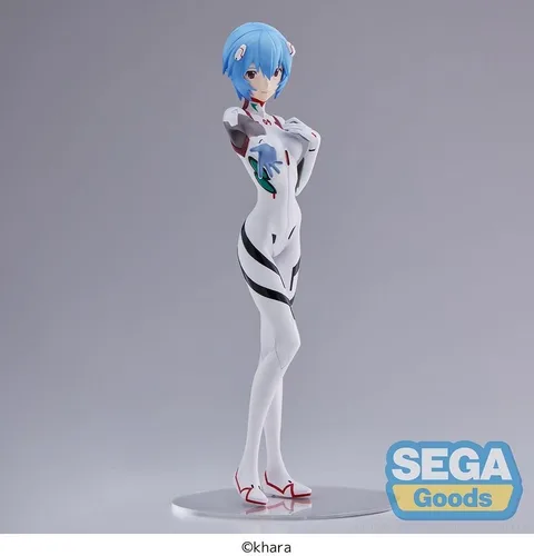 Vista 3 de Sega Neon Genesis Evangelion Rei Ayanami Hand OverMomentary White (Nombre tentativo) (3.0+1.0) Tres veces sobre una vez Figura SPM